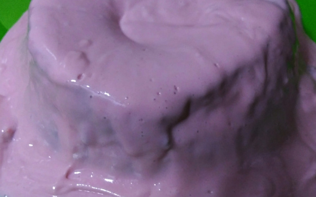 Bolo rosa de morango