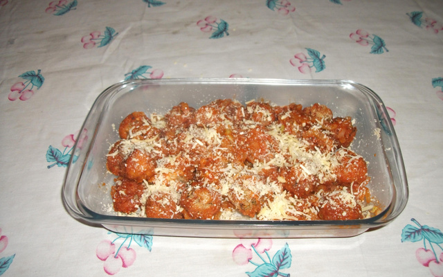 Almôndegas de frango