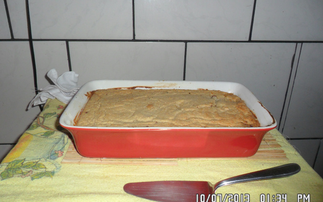 Torta de arroz velho