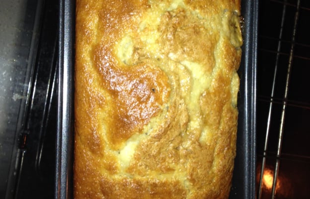 Bolo de banana sem glúten fácil