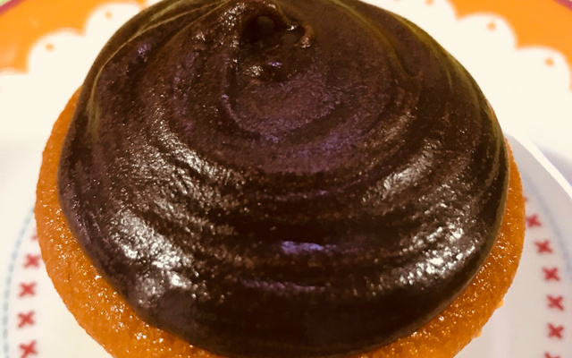 Cupcake de cenoura com Brigadeiro