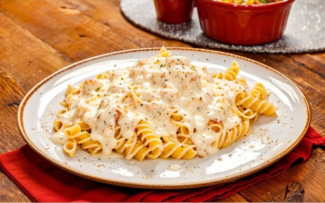 Molho branco para macarrão