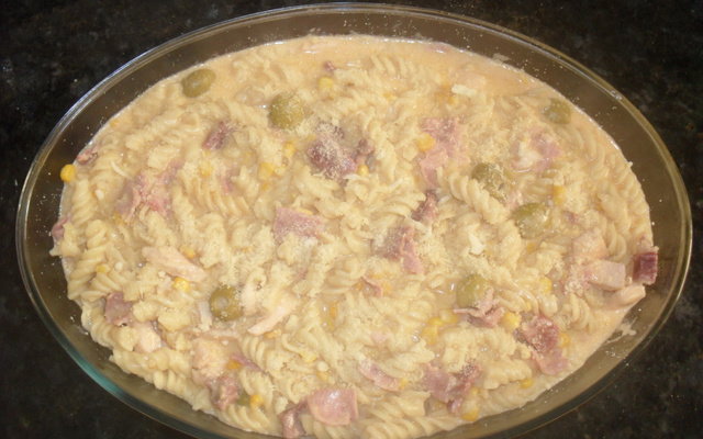 Macarrão na panela de pressão