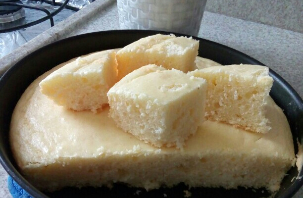 Bolo fofo de massa puba - Alagoano