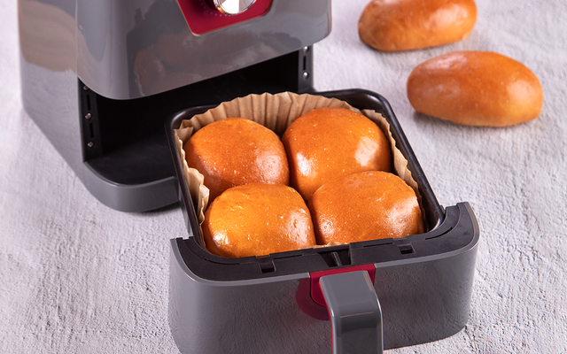 Pão na Air Fryer