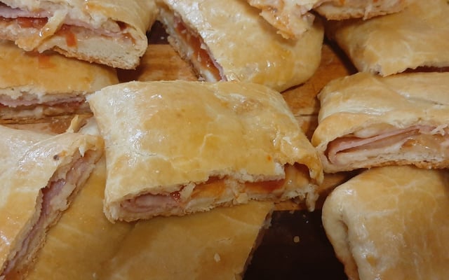 Pizza enrolada da Angelina 