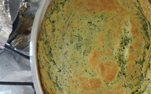 Souflé de espinafre