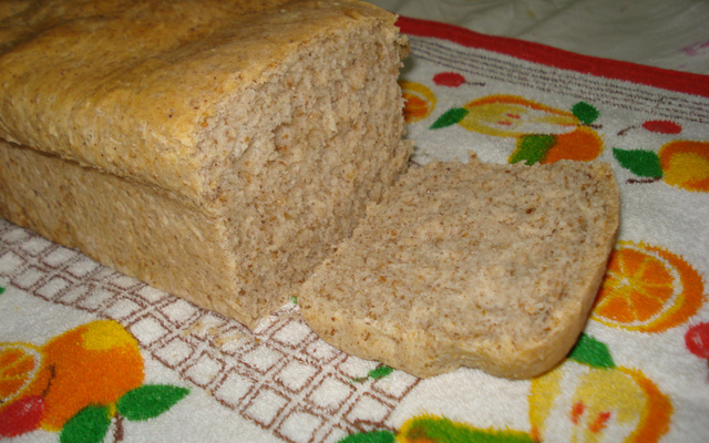 Pão enriquecido com farelo de trigo