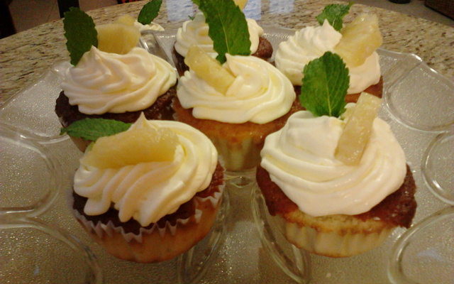 Cupcake Piña Colada da Alice