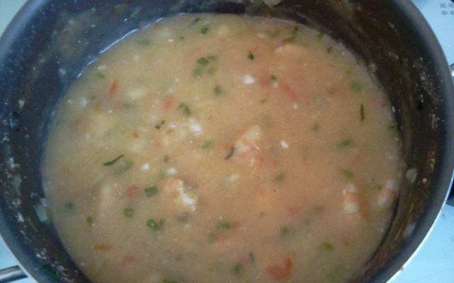 Bobó de camarão simples