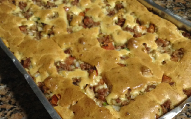 Torta de bauru ao forno