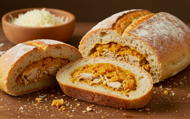 Buraco quente de frango