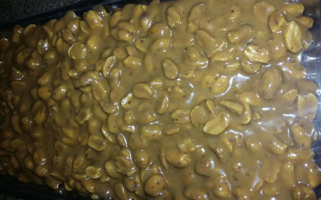 Pé de moleque cremoso