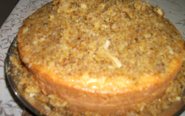 Bolo simples de fubá