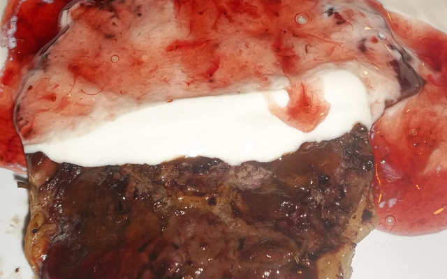 Entrecot com Molho Strumbell's