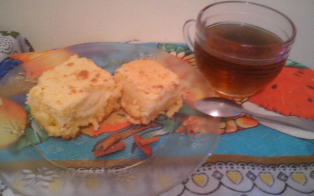 Bolo de fubá cremoso