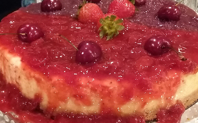 Cheesecake de amora
