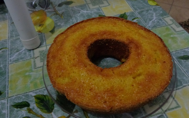 Bolo de milho verde em lata