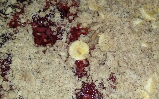 Cuca de morango da Karine