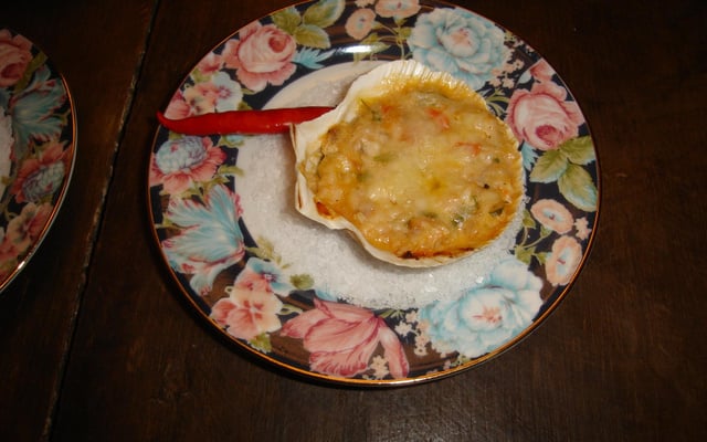 Casquinha de tilápia