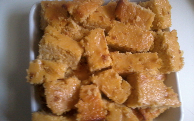 Bolo de milho verde da Raquel