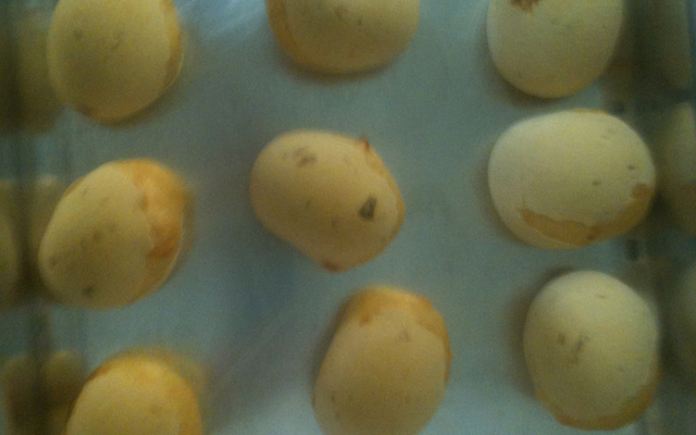 Pão de queijo com massa de batata