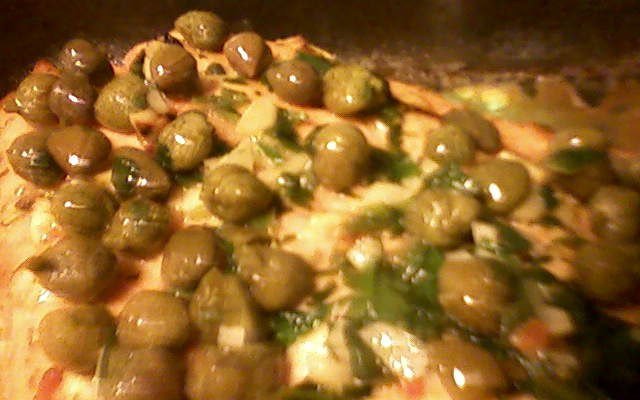 Salmão com molho de alcaparras