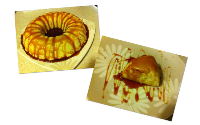 Pudim de pão da Fabi