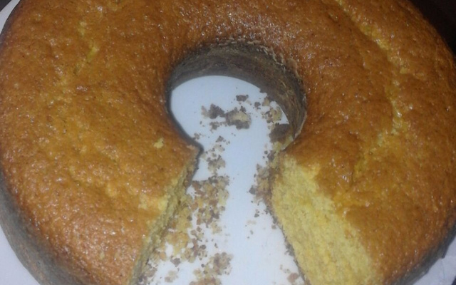 Bolo de laranja e cenoura
