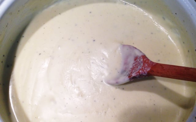 Molho de queijo gorgonzola