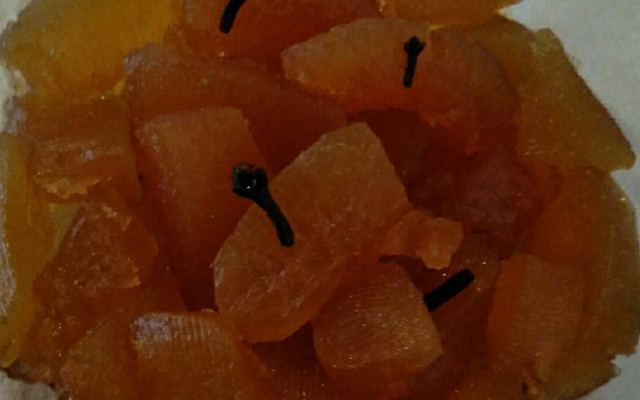 Doce de laranja gigante