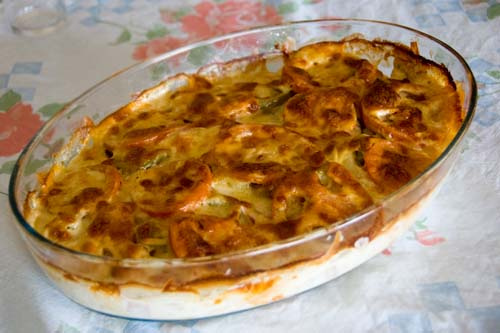 Frango com molho de requeijão