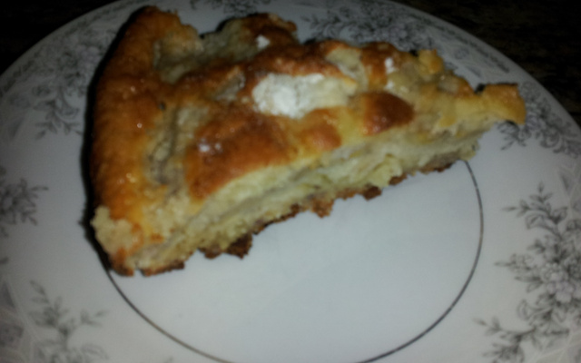 Torta de bananas especial em camadas