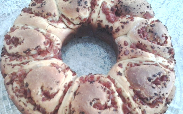 Rosca de calabresa