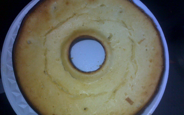 Bolo de carimã (mandioca puba)