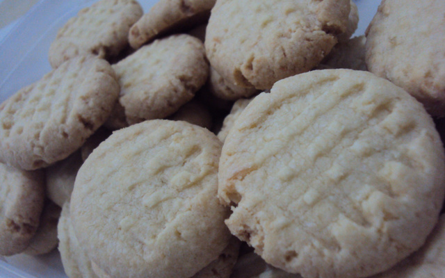 Biscoito amanteigado da Carol