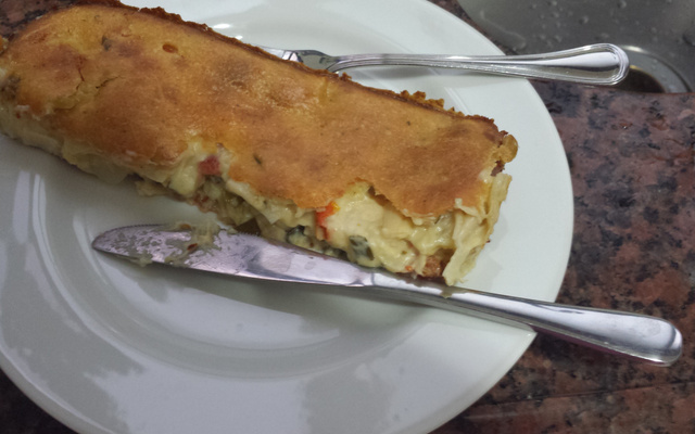 Torta de palmito