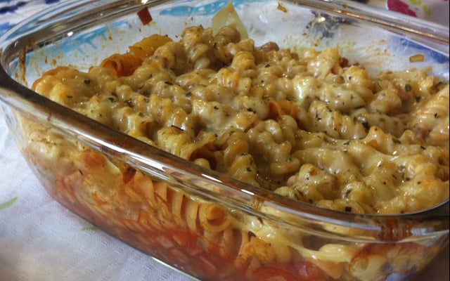 Macarrão à parmegiana