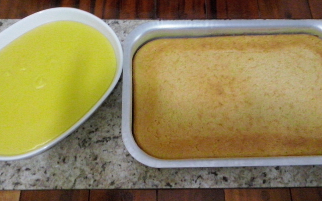 Curau e bolo de milho verde cremoso facil