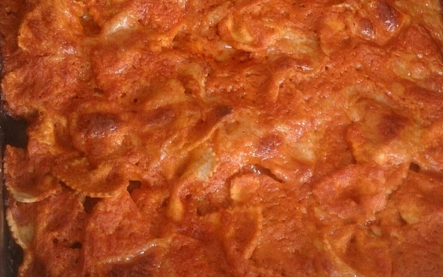 Macarrão de forno cremoso