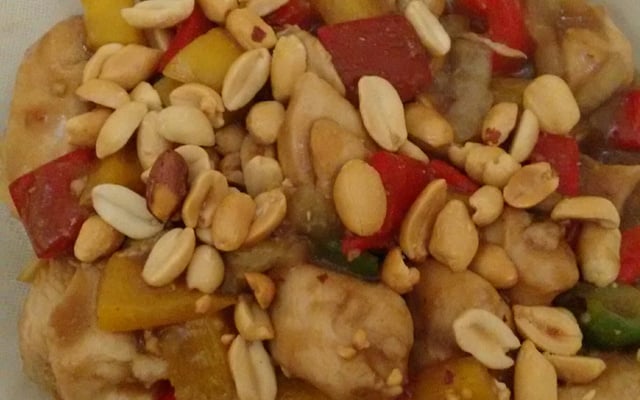 Frango xadrez China House