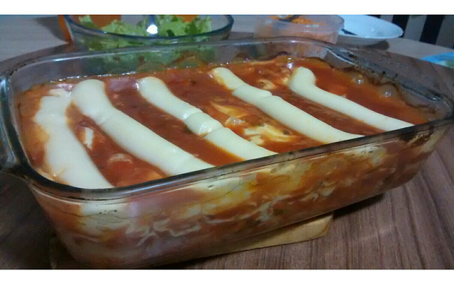 Lasanha de Camarão