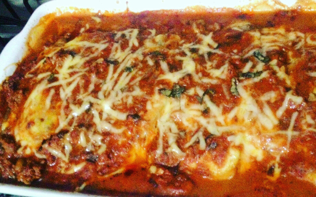 Lasanha de berinjela saborosa