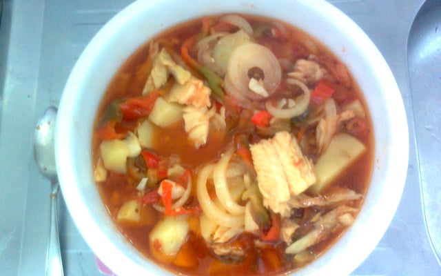 Bacalhau de microondas