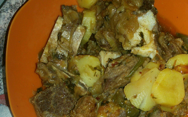 Costela Bovina com Batata