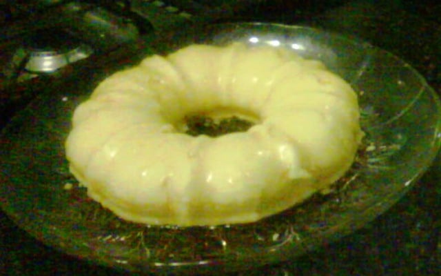 Bolo queijadinha de micro-ondas