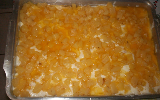 Torta de abacaxi diet