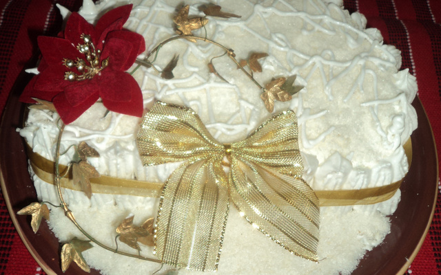 Bolo nevado por Edson G.Faria