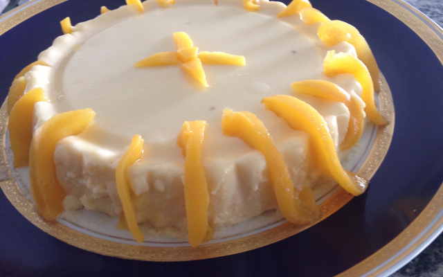 Mousse de pêssego I