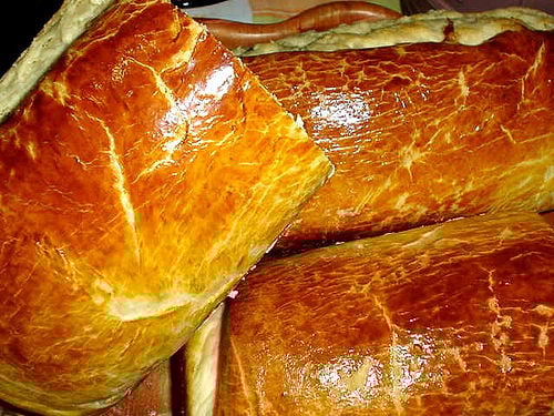 Pão caseiro da Alana